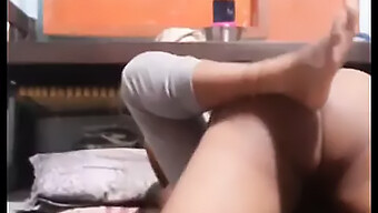 Desi wife's sensual Telugu licks and dirty talk