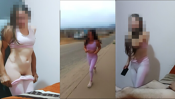 Betrügender Ehemann wird von Cuckold bei einer Outdoor-Begegnung mit junger Ehefrau erwischt