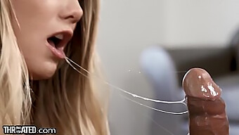 Δράση POV deepthroat με τον AJ Applegate - Αταξινόμητη και έντονη